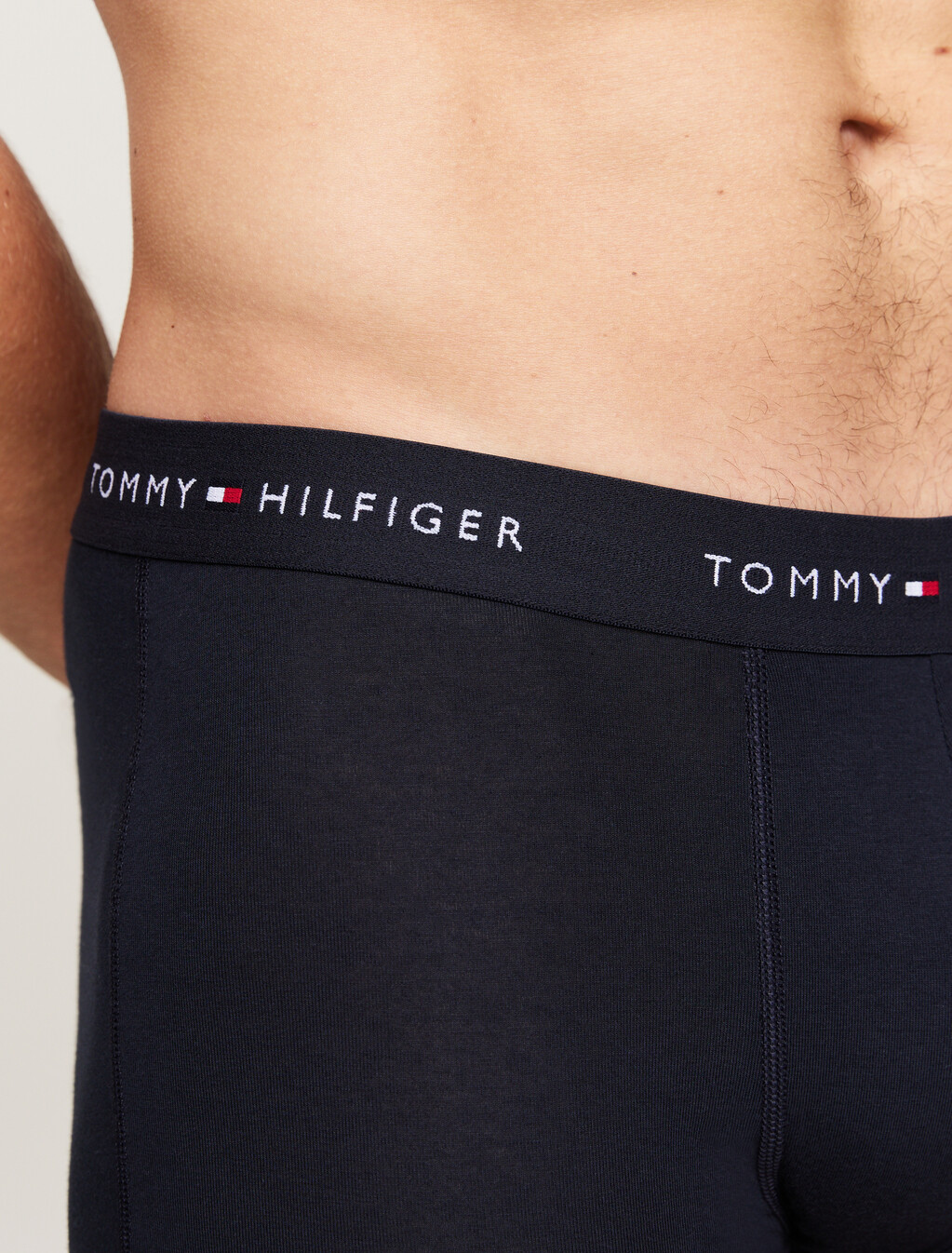 3-Pack Logo Waistband Trunks, Primary Red/White/Desert Sky, hi-res