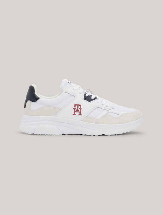 TH Modern Mixed Texture Runner Trainers