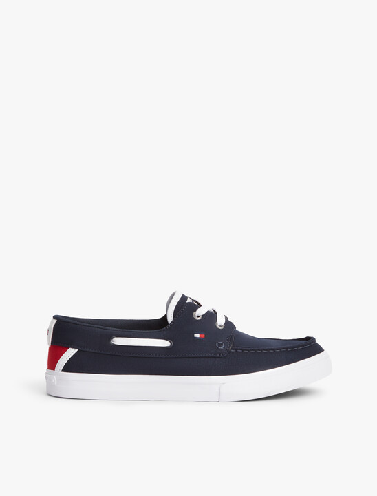 Canvas Boat Shoe Trainers