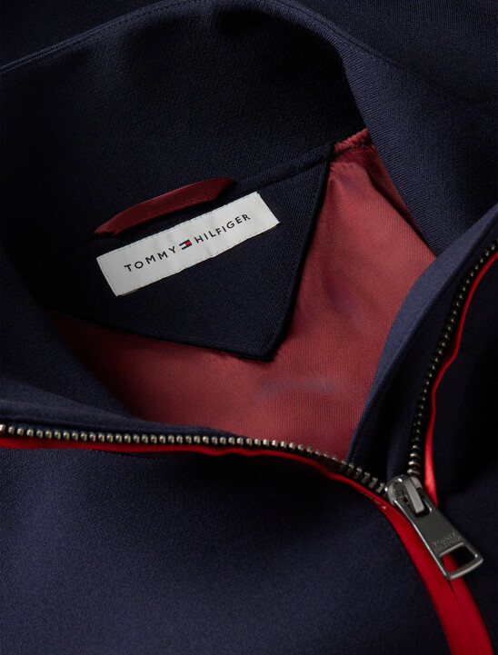 Lightweight Relaxed Zip-Thru Bomber Jacket