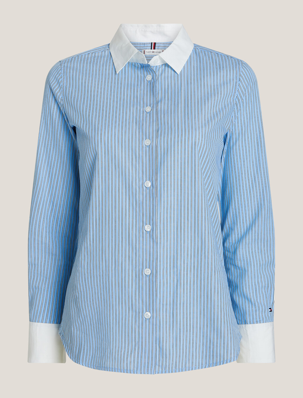 Asia Fit Ivy Stripe Shirt, Ivy Stp/ Vessel Blue, hi-res