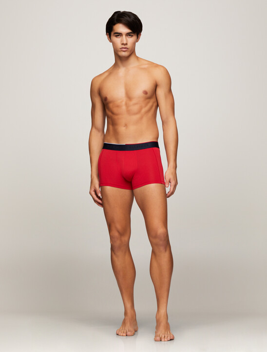 3-Pack Microfibre Tonal Repeat Logo Trunks