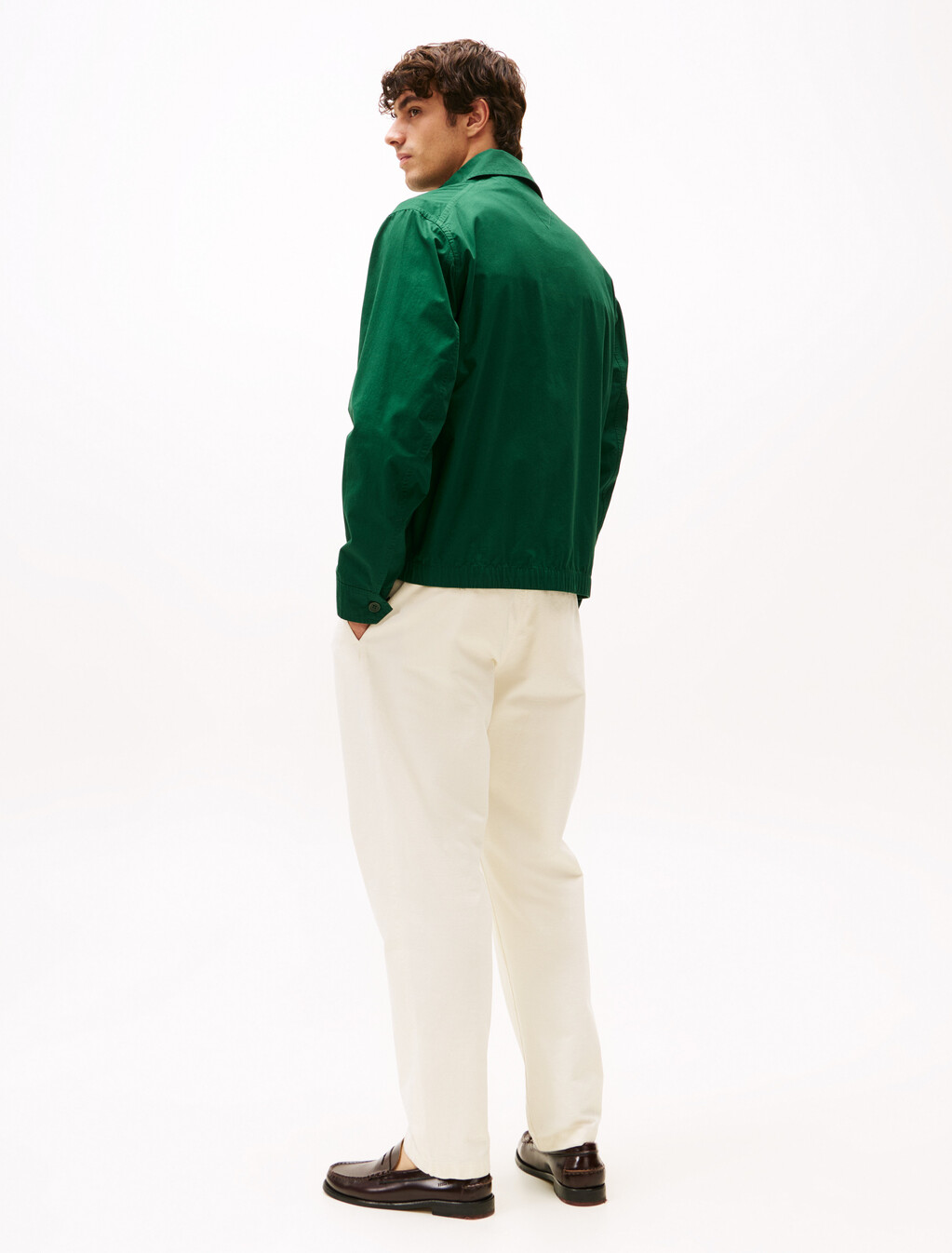 Lightweight Regular Fit Ivy Jacket, Ornamental Green, hi-res