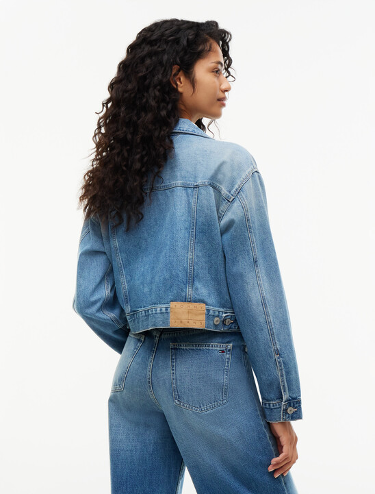 Oversized Denim Utility Jacket