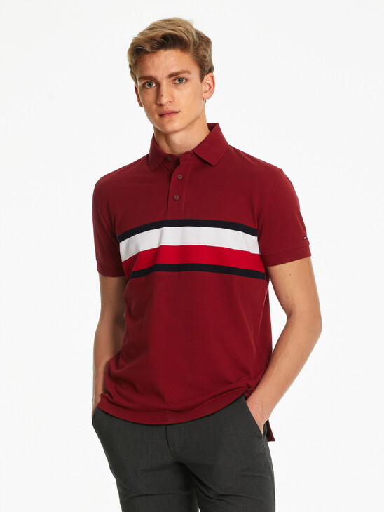 TOMMY STRIPE POLO SHIRT TOMMY STRIPE POLO SHIRT