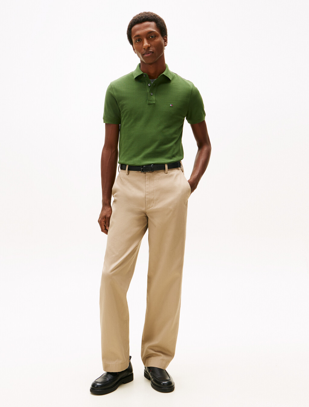 1985 Collection Slim Fit Polo, Mountain Pine, hi-res