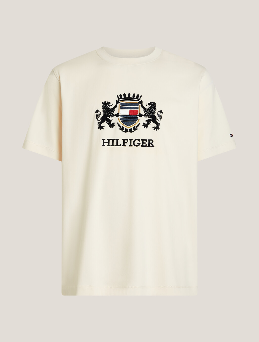 Icon Short Sleeve T-Shirt, Ivory Petal, hi-res