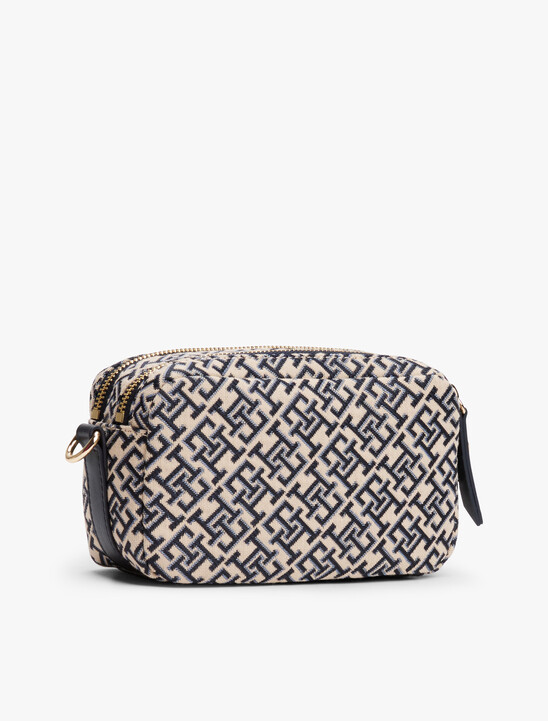 TH Monogram Jacquard Camera Bag