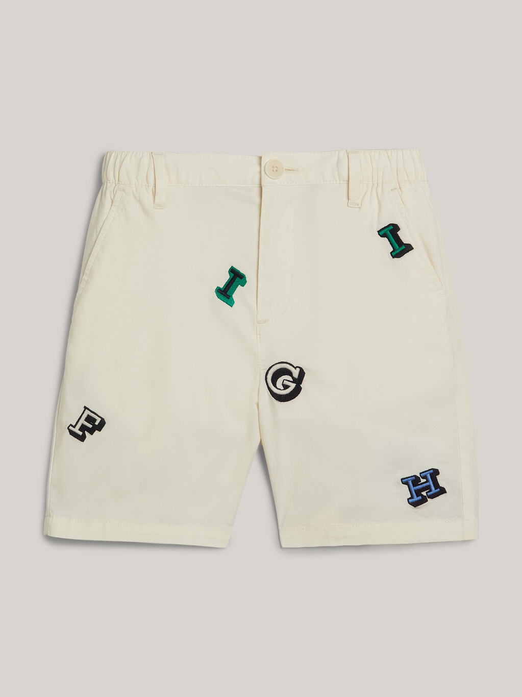 Hilfiger Monotype Relaxed Chino Shorts, Calico, hi-res
