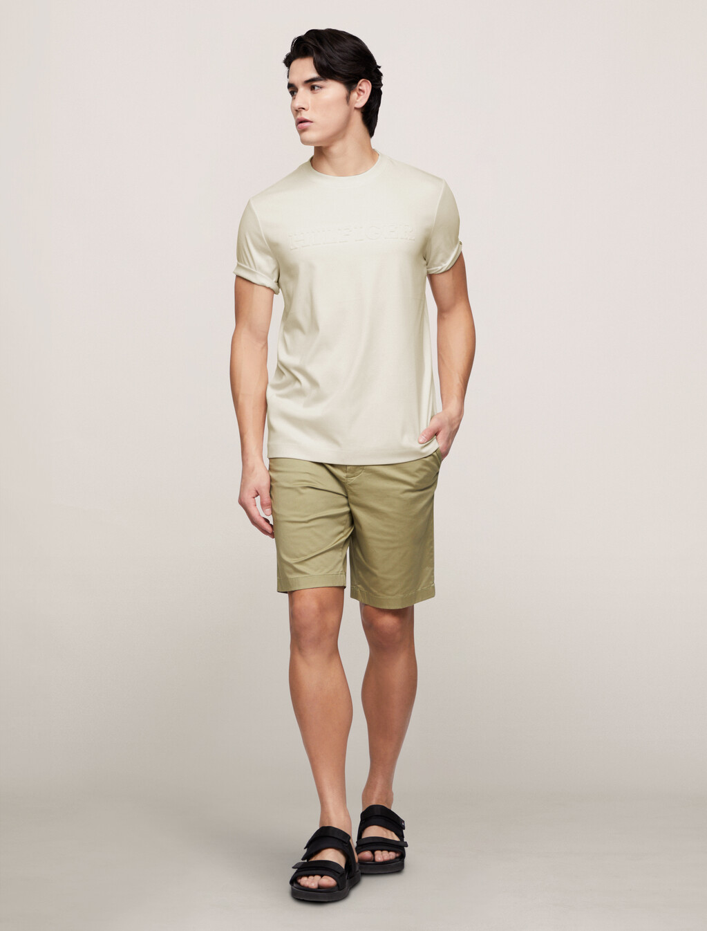 Embossed Logo T-Shirt, Calico, hi-res