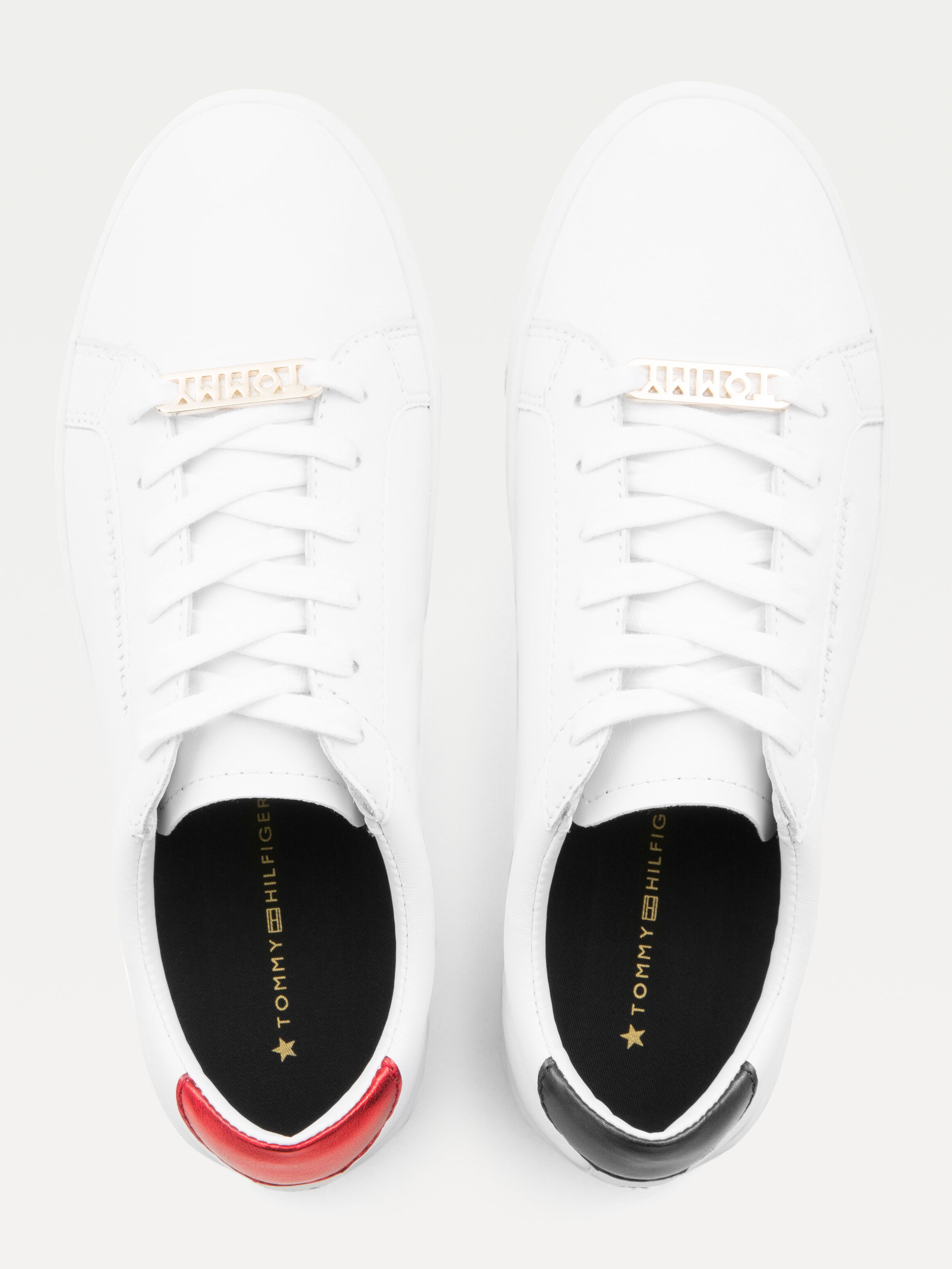 Tommy hilfiger metallic city trainer new arrivals