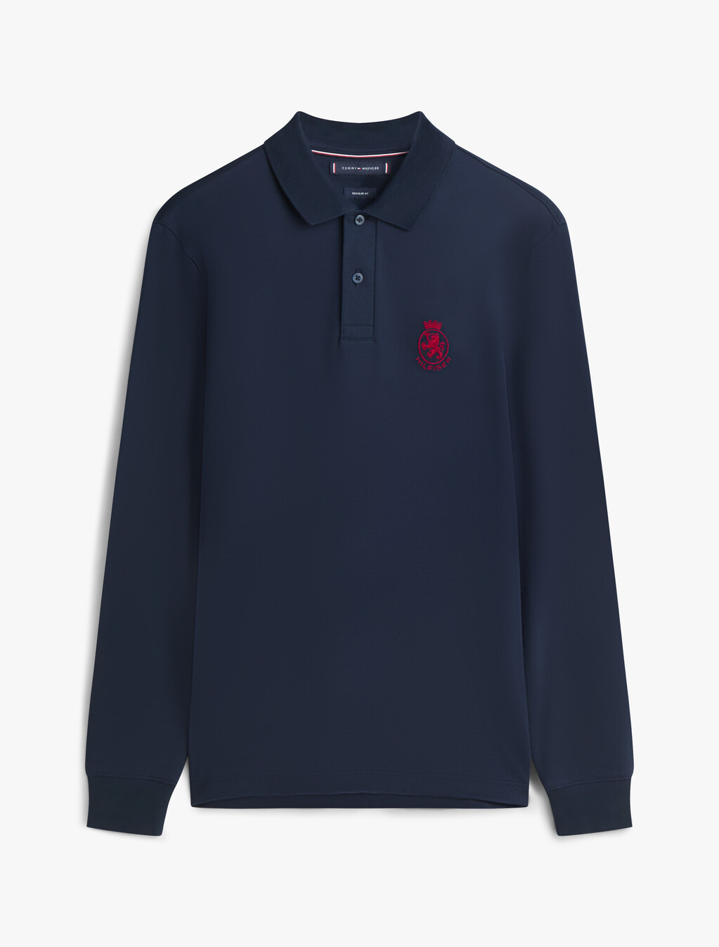 TH Crest Regular Fit Polo Shirt, Desert Sky, hi-res