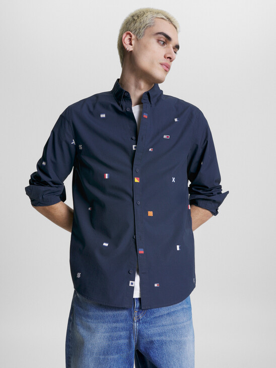 Archive Embroidery Classic Fit Shirt