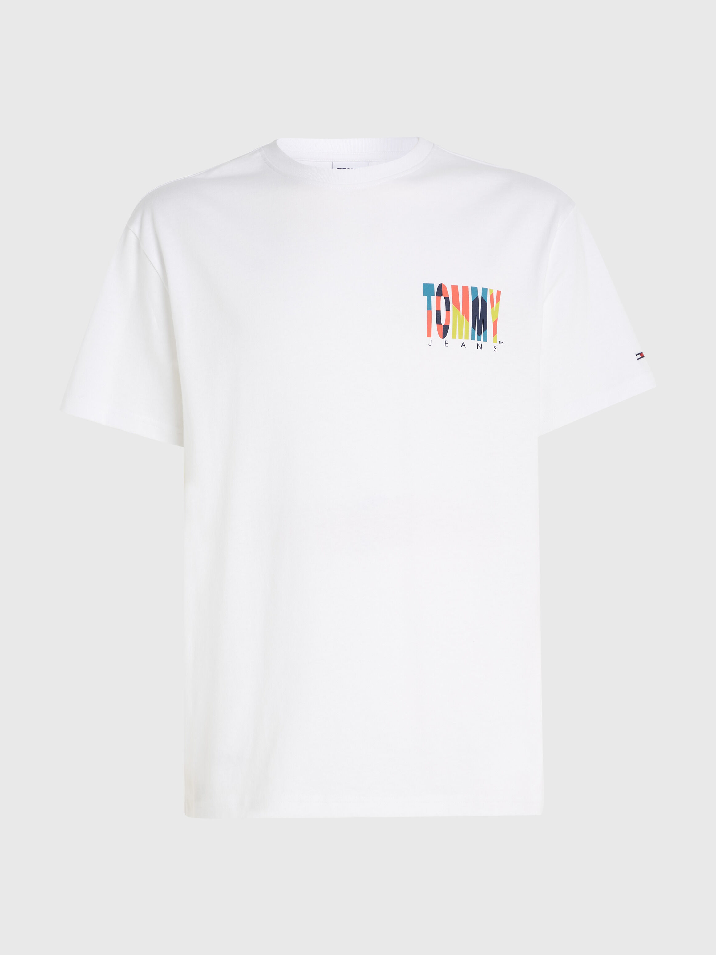 Tommy jeans multicolor logo top