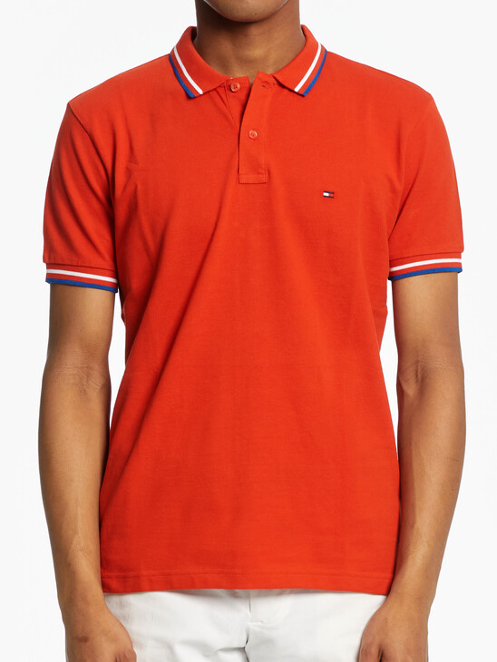 TIPPED ORGANIC COTTON POLO TIPPED ORGANIC COTTON POLO