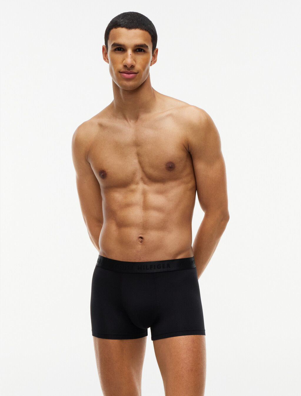3-Pack Everyday Luxe Tonal Waistband Trunks, Navy Blue/Opulent Blue/Black, hi-res