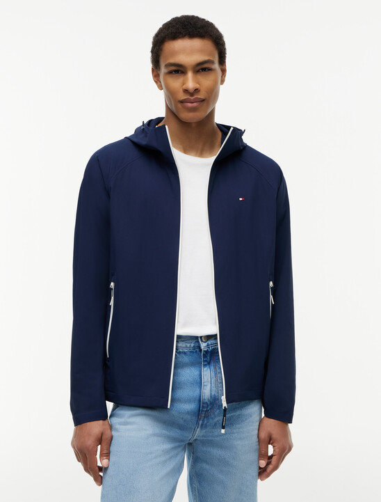 Performance Tech Hooded Zip-Thru Jacket