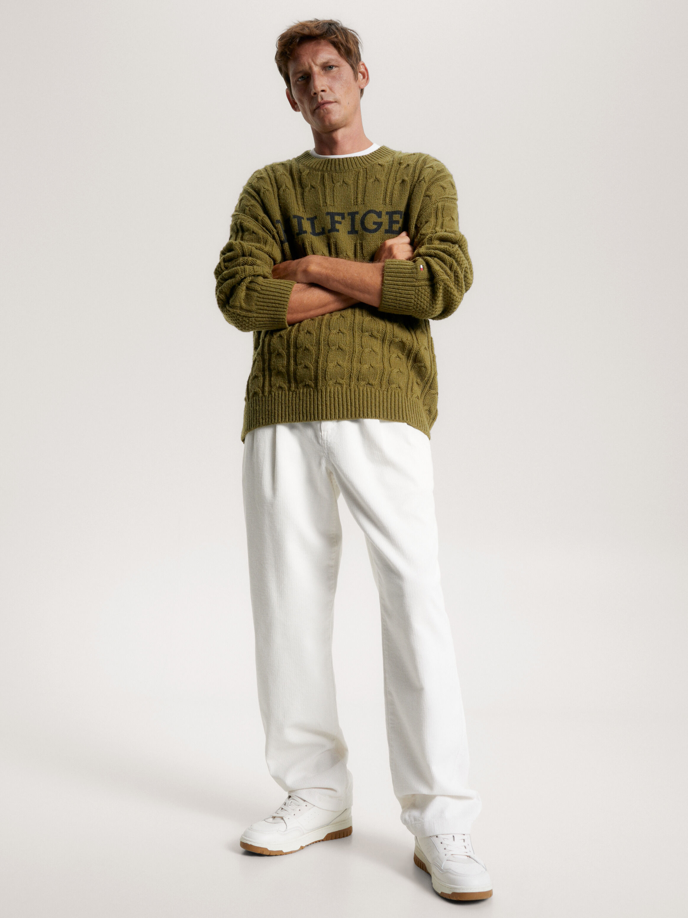 Green oversized jumper shop