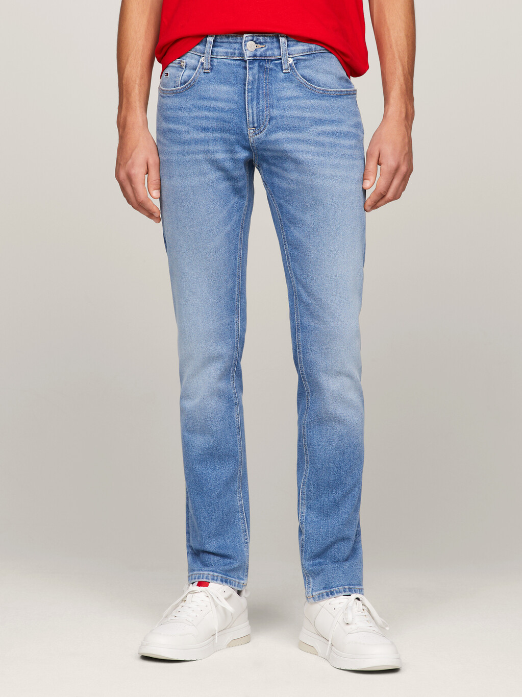 Scanton Slim Faded Jeans, Denim Light, hi-res