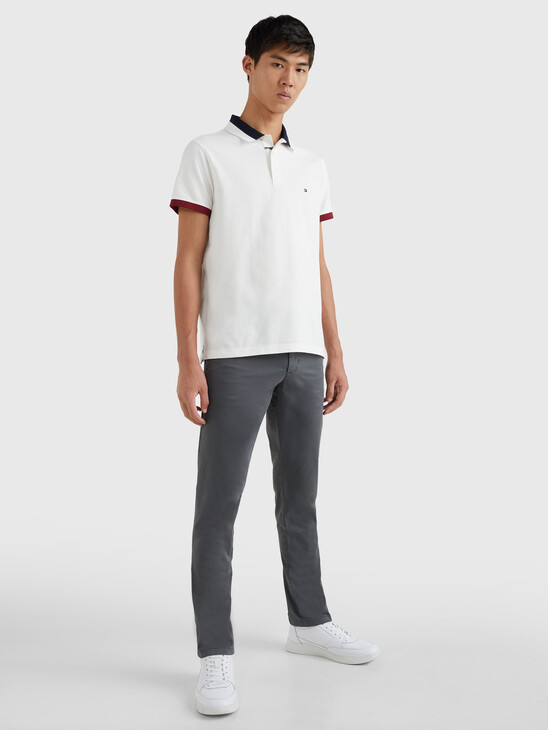 TIPPED DETAIL SLIM FIT POLO