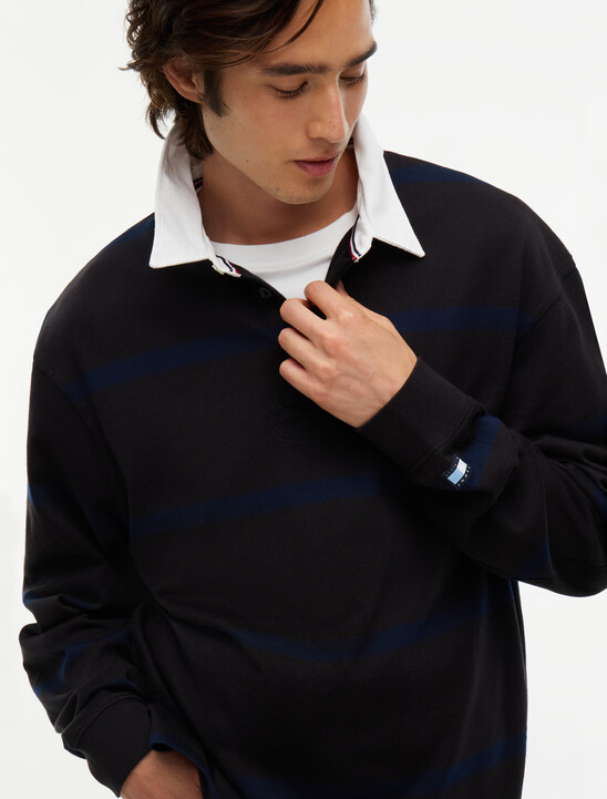 Tommy Hilfiger x FRGMT Stripe Jersey Rugby Shirt