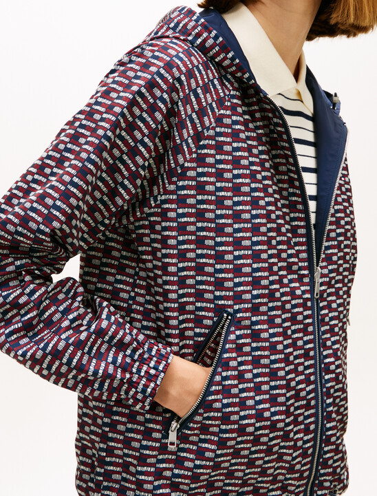 Reversible All Over Print Windbreaker