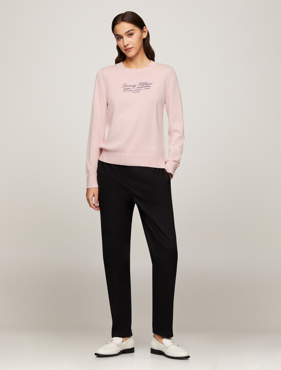 Script Logo Sweater