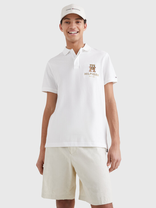 MONOGRAM EMBROIDERY REGULAR POLO