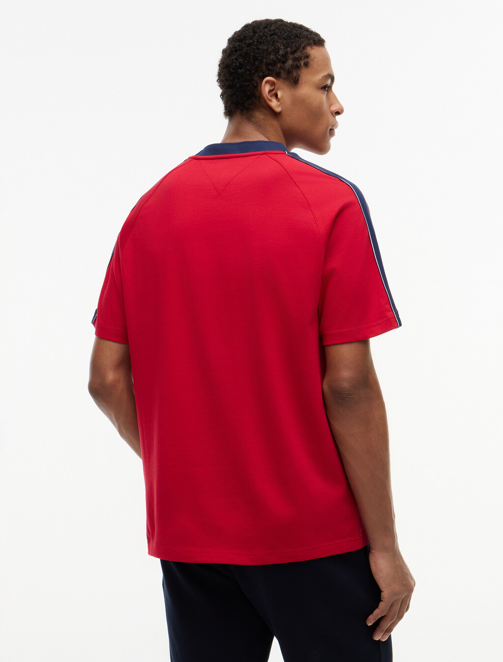 Relaxed Jersey T-Shirt, Medium Red, hi-res