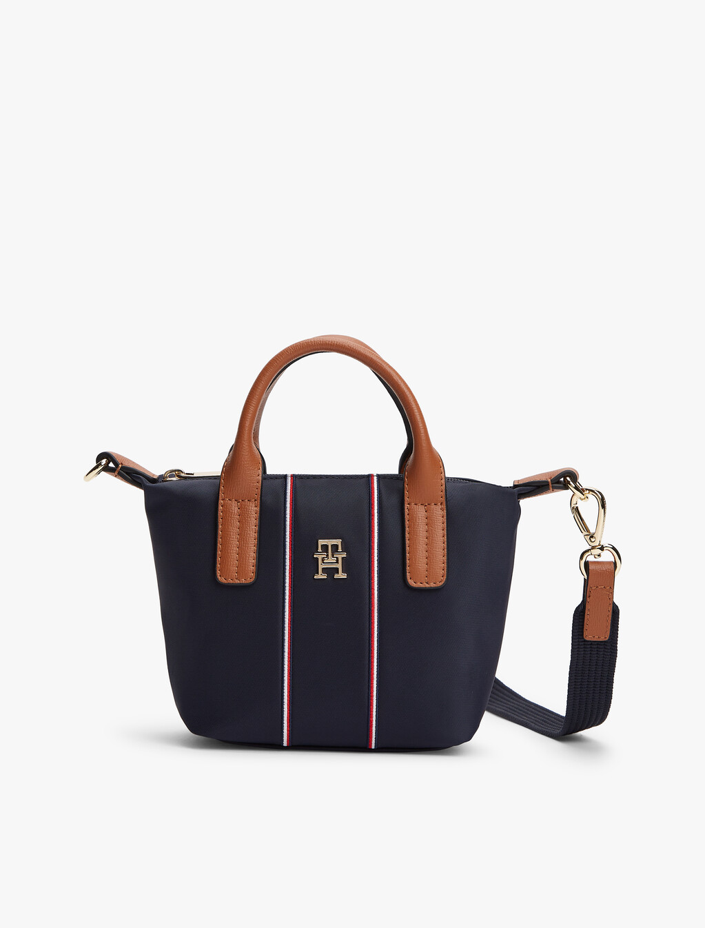 Signature Crossbody Tote Bag, Space Blue Corp, hi-res