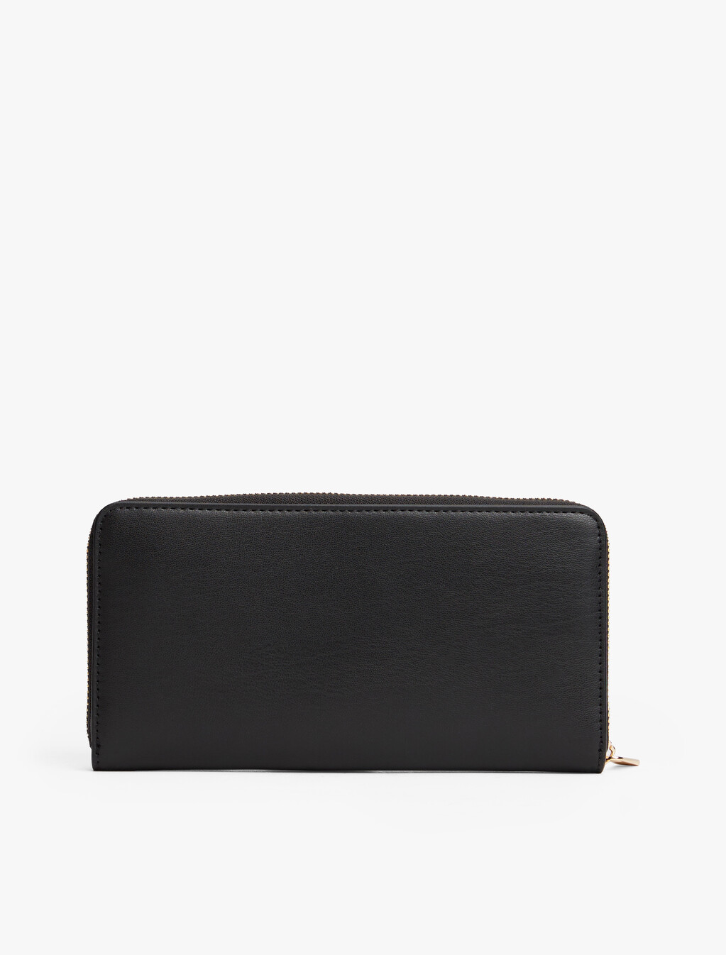 Hilfiger Icon Zip-Around Wallet, Black, hi-res