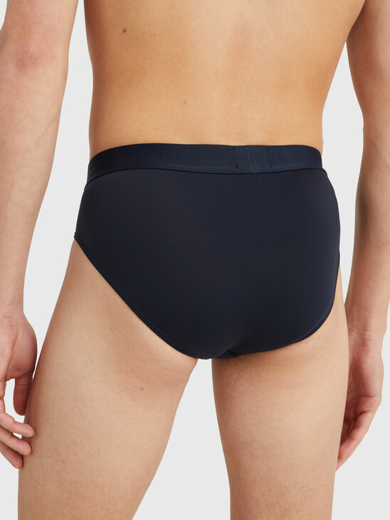 STRETCH MICROFIBRE LOGO WAISTBAND BRIEFS