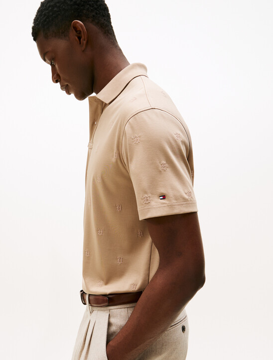 All Over Monogram Polo