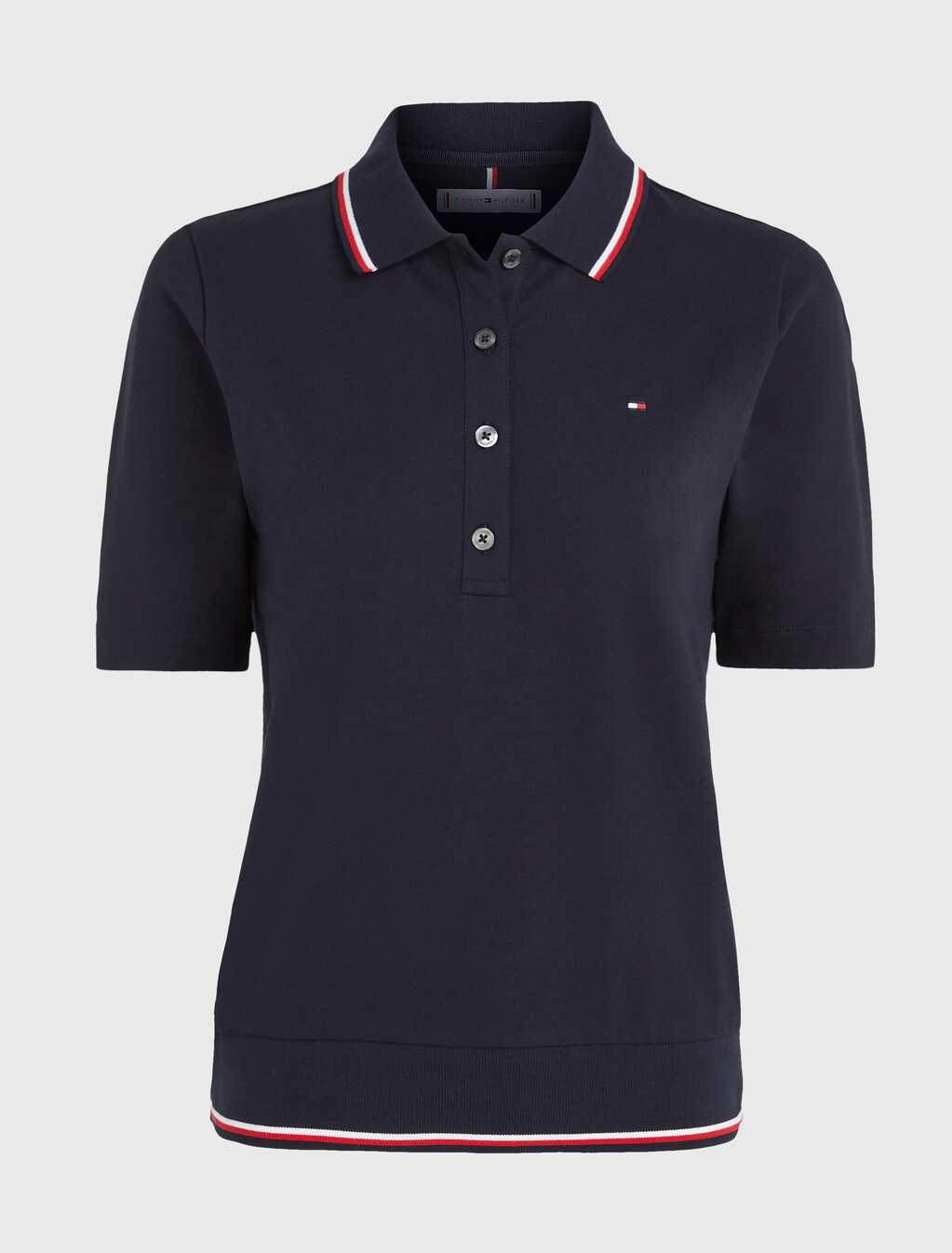 Tipped Regular Polo, Desert Sky, hi-res