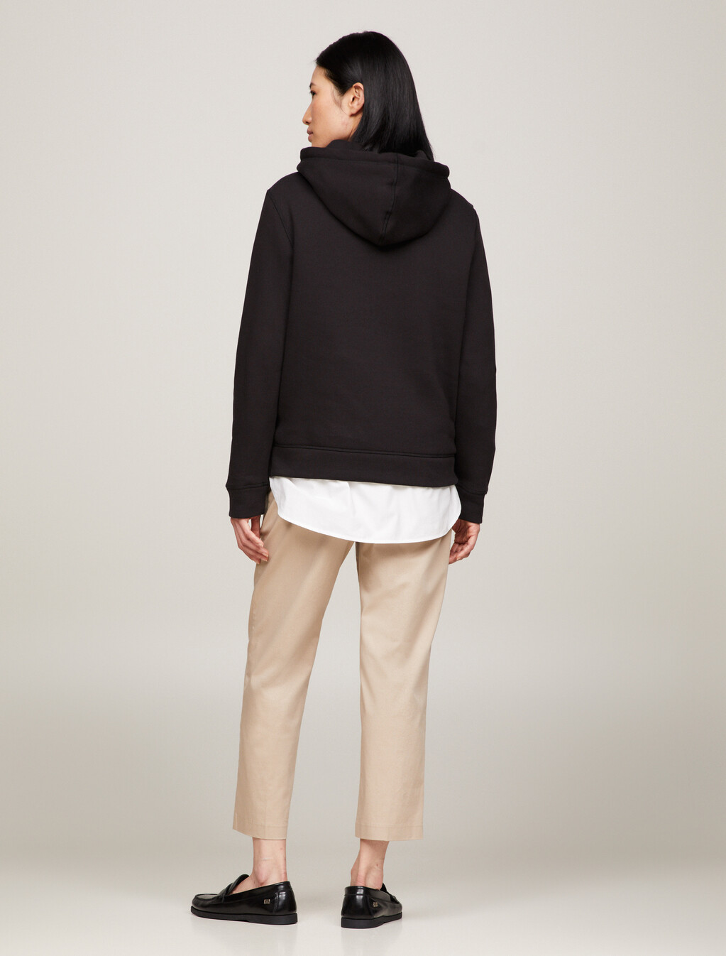 Essential Logo Hoodie, Black, hi-res