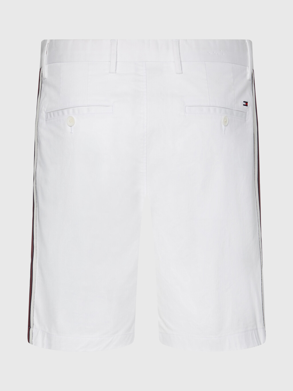 BROOKLYN SOLID SHORTS, White, hi-res