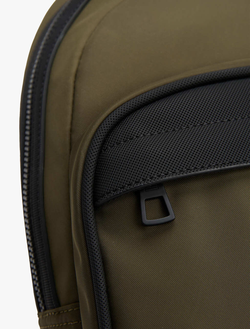 Metal Logo Sling Bag, Army Green, hi-res