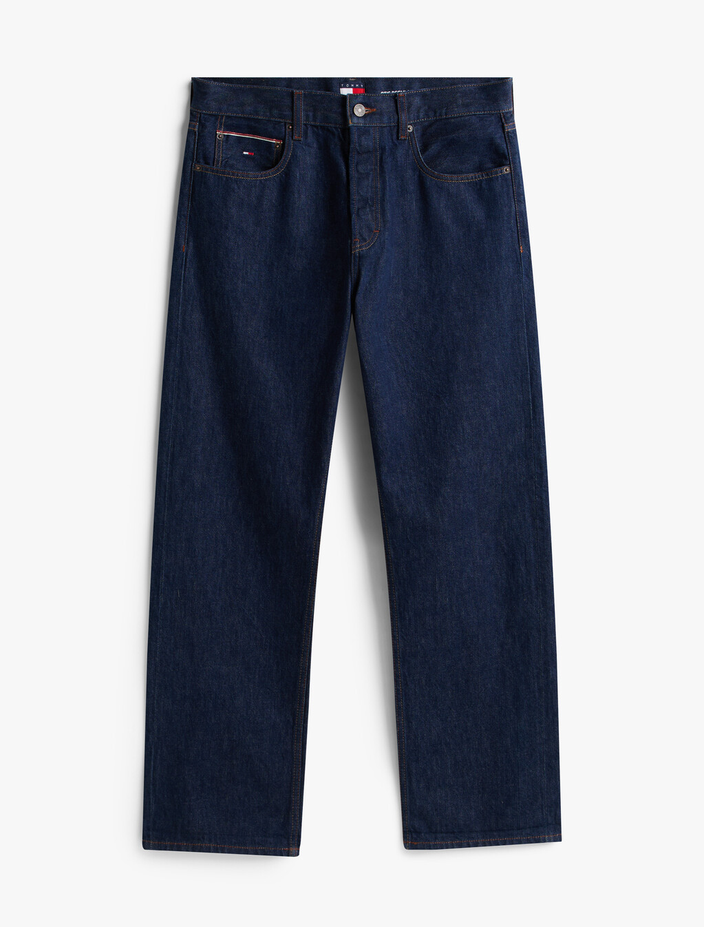 Otis Selvedge Regular Straight Leg Jeans, Denim Dark, hi-res