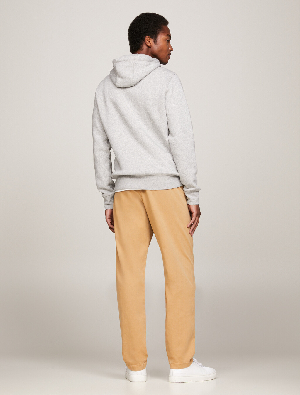 Essential Logo Hoodie, CLOUD HTR, hi-res
