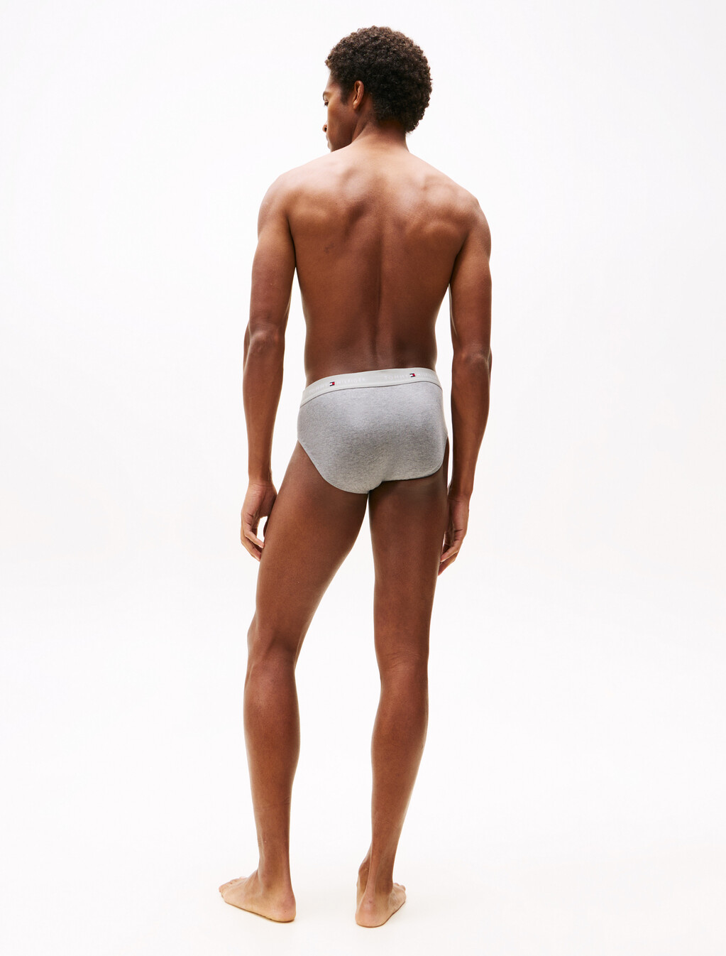 3-Pack Signature Logo Waistband Briefs, Mid Hthr/ Blck/ Th Wht, hi-res