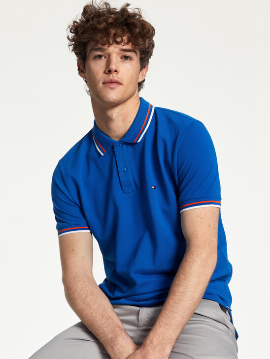 TIPPED ORGANIC COTTON POLO TIPPED ORGANIC COTTON POLO