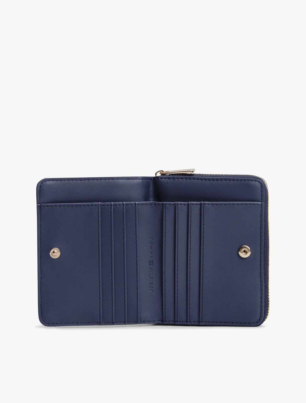 Hilfiger Icon TH Monogram Jacquard Wallet, Blue Mono, hi-res