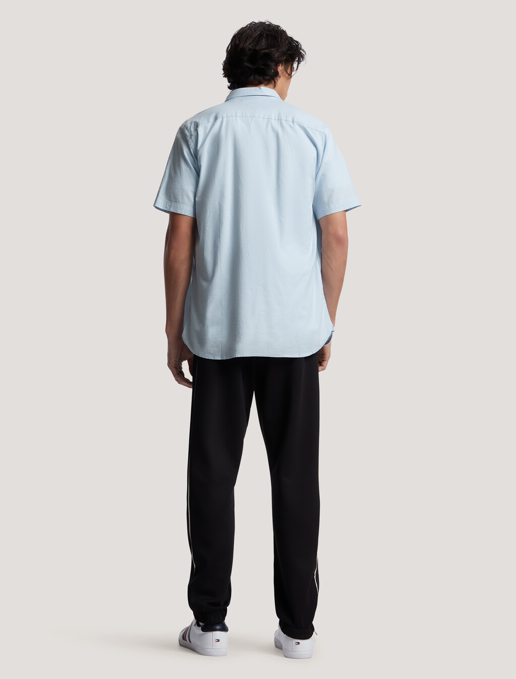 Flag Short Sleeve Shirt, Calm Blue, hi-res