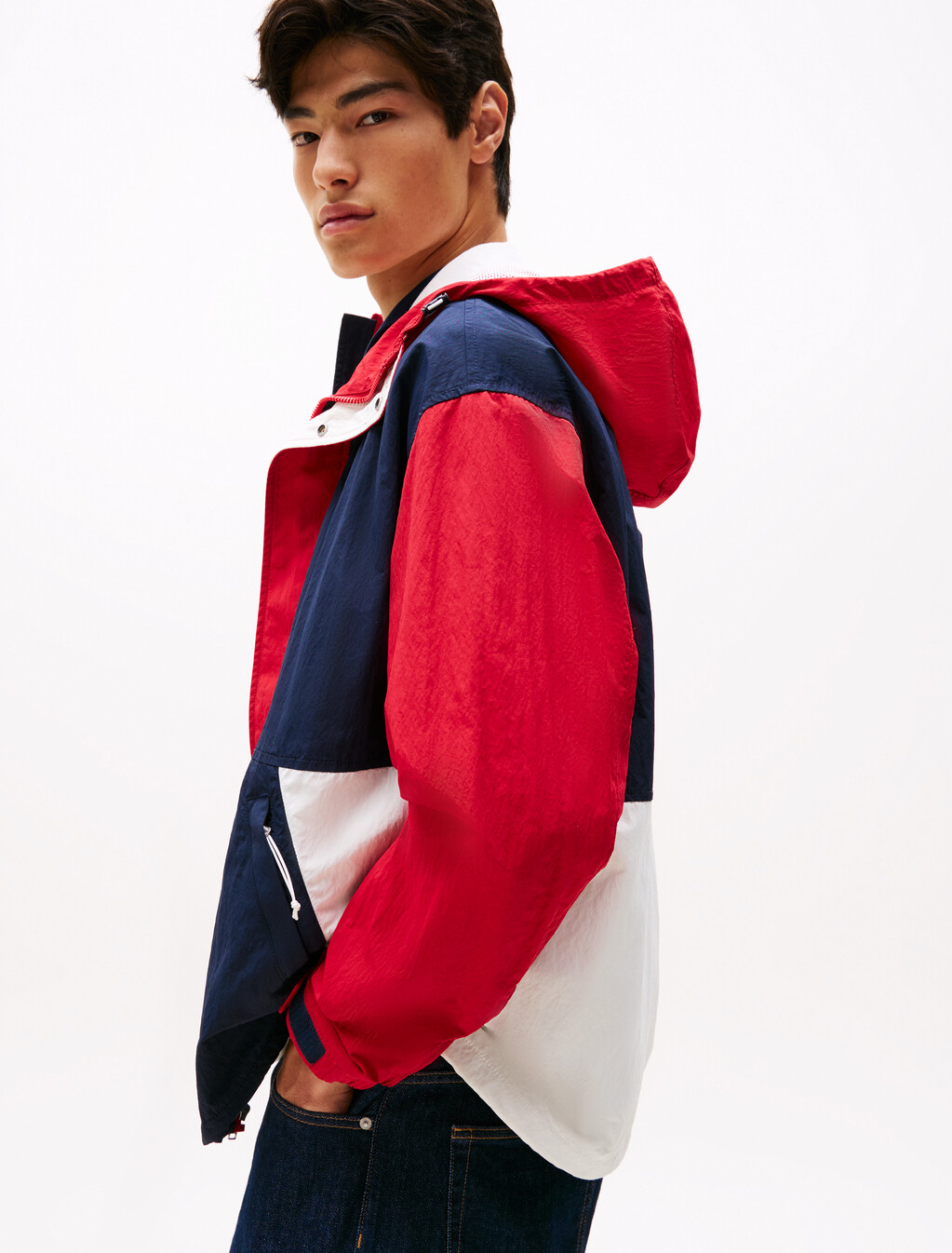 Color Block Sport Jacket, Bohemian Rose / Multi, hi-res