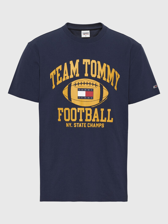 FOOTBALL-INSPIRED CLASSIC FIT T-SHIRT
