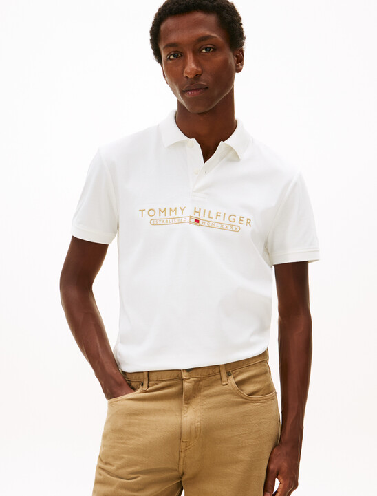 Icon Luxe Logo Embroidery Polo