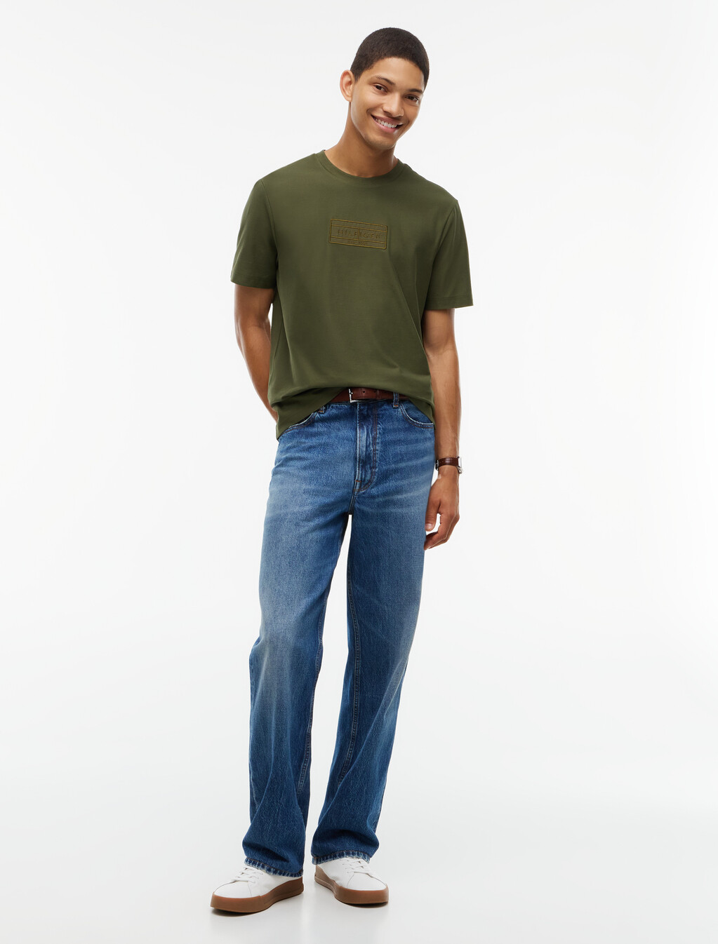 Logo Graphic T-Shirt, Huntsman Green, hi-res