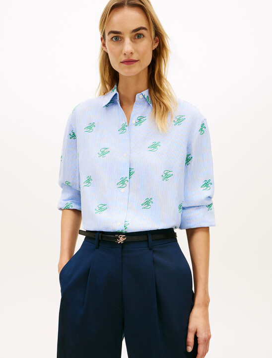 Asia Fit Linen Easy Shirt