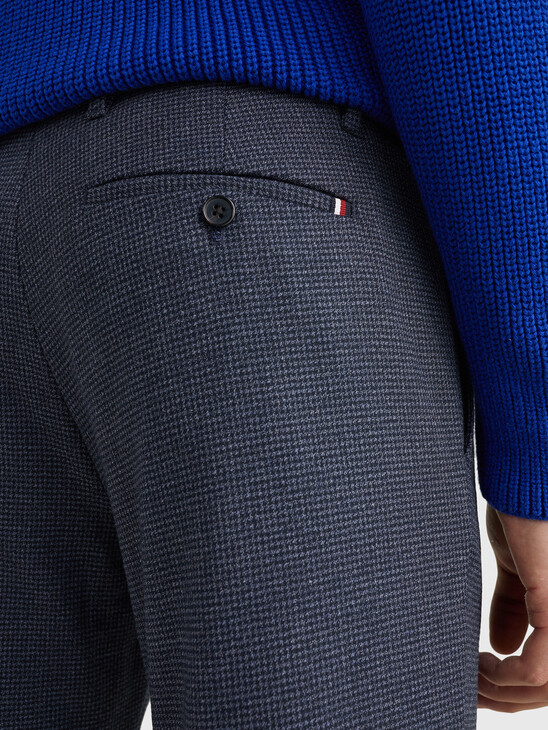 DENTON STRAIGHT CHECK CHINOS