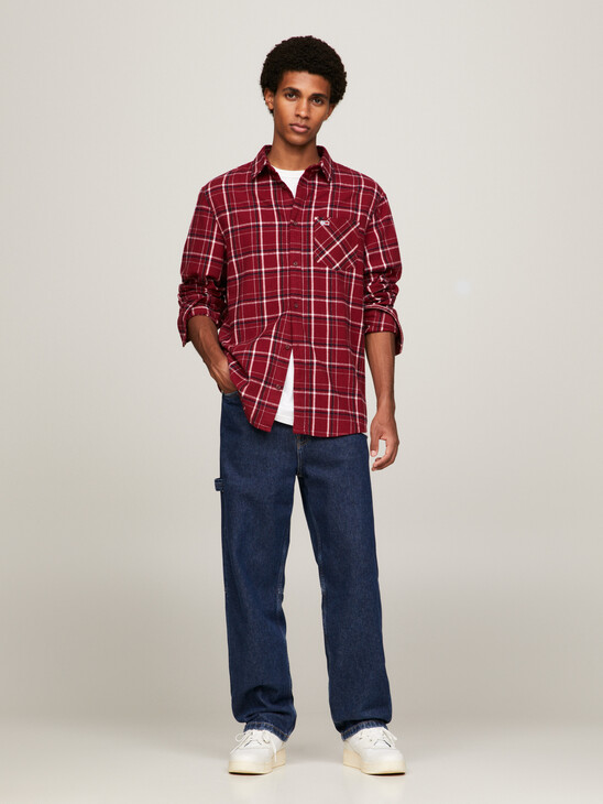 Classic Fit Brushed Check Shirt
